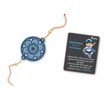 Madala Rakhi With Brother Is Superhero Fridge Magnet