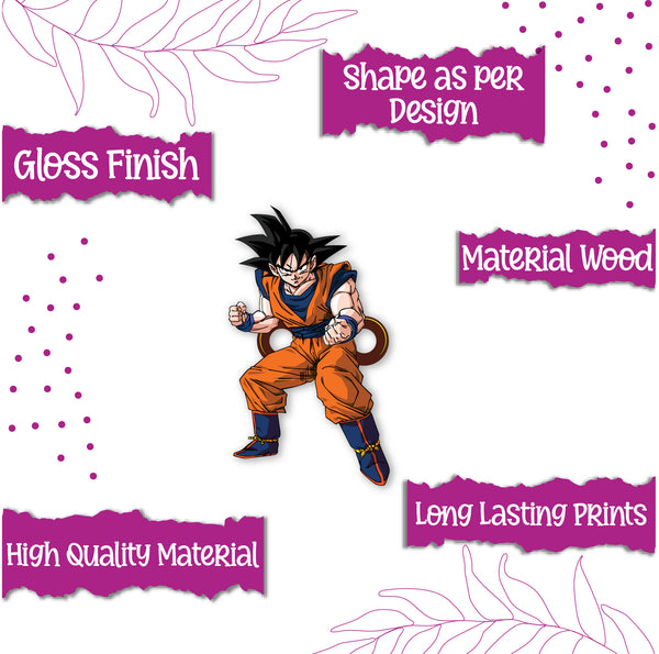 Quirky anime Rakhi for kids and teens – Goku design Rakhi