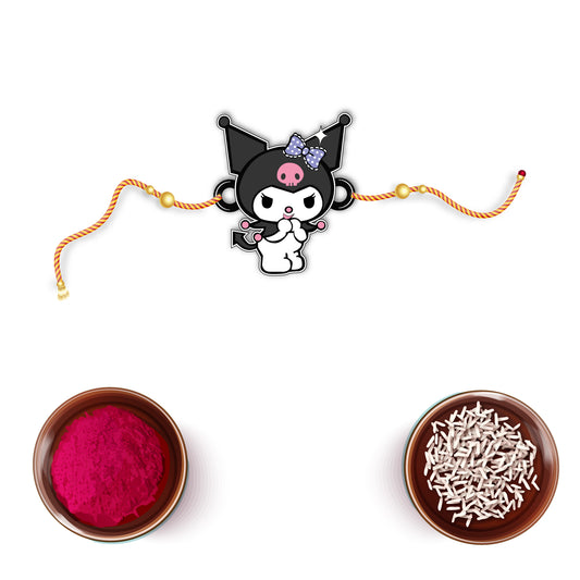 Kuromi Wooden Rakhi