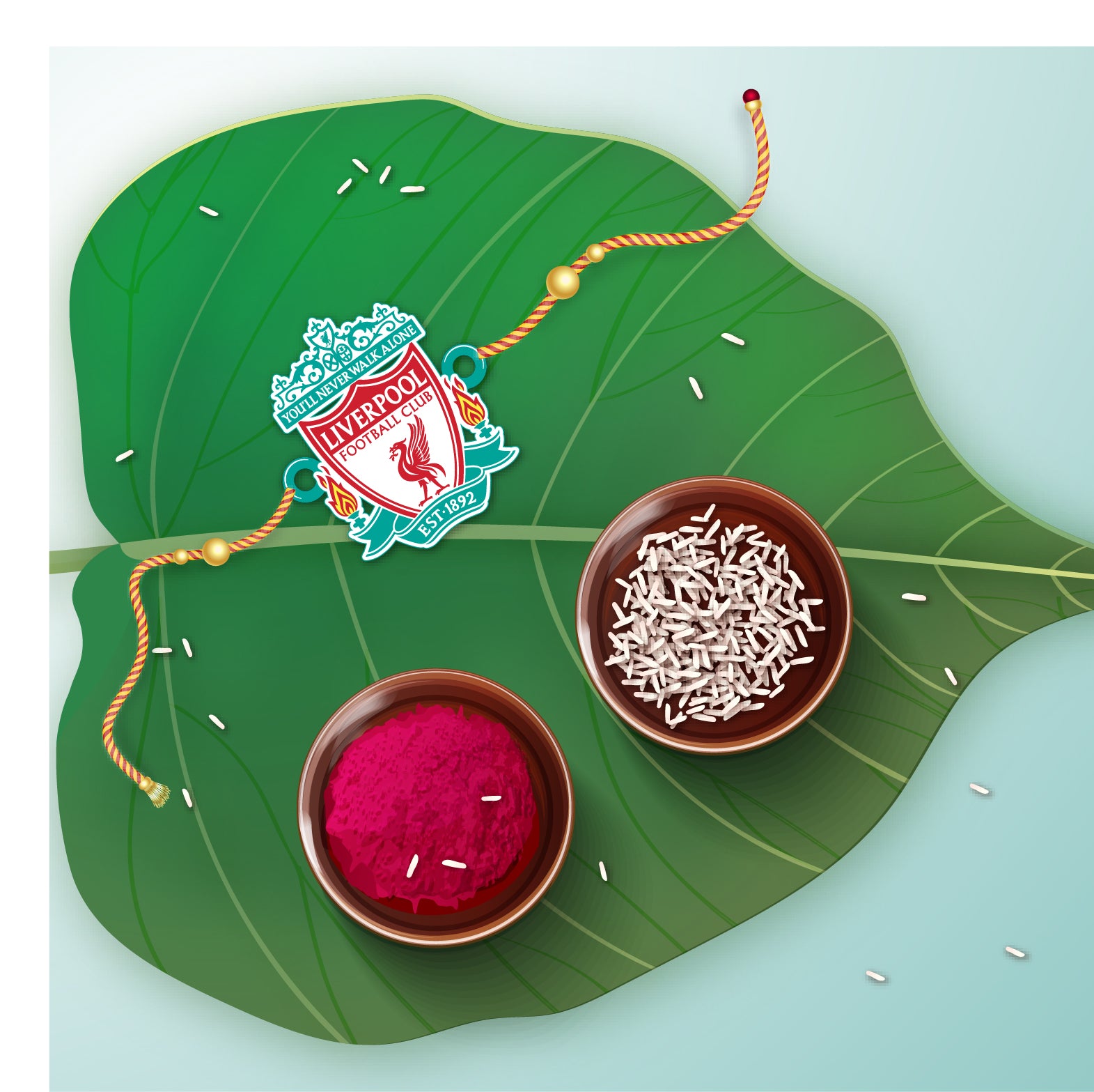 Liverpool FC Rakhi – perfect for sports-loving brother