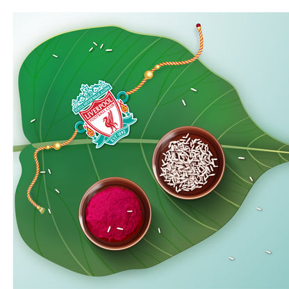 Liverpool FC Rakhi – perfect for sports-loving brother