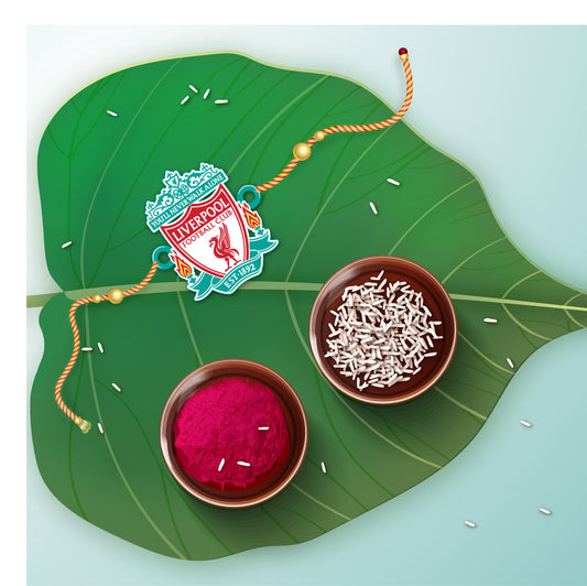 Liverpool FC Rakhi – perfect for sports-loving brother