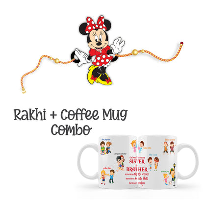 Minnie Lumba Rakhi  with Mega Combo – Cartoon Theme Rakhi | Bhai Please