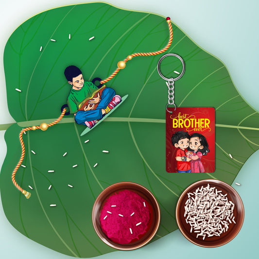 Padhaku Bhai Rakhi For Brother with Mega Combo