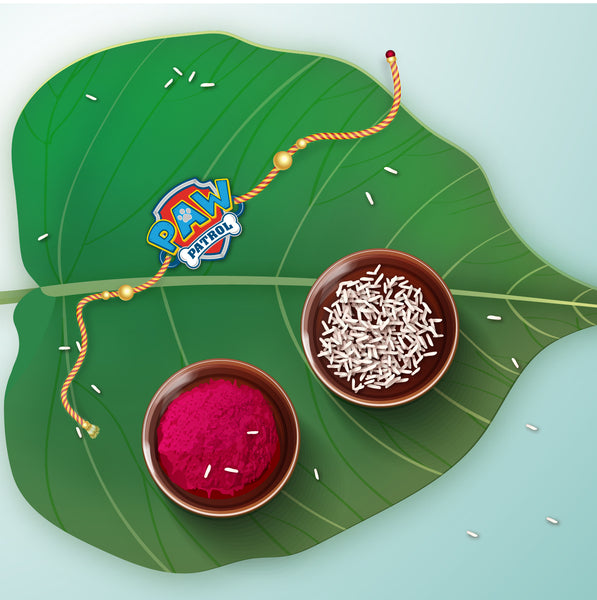 Wooden cartoon Rakhi