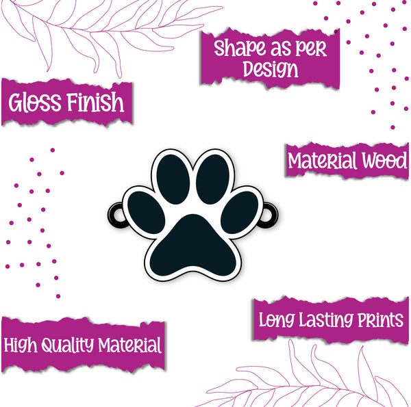 Rakhi for dog lovers – wooden dog paw Rakhi for baby brother