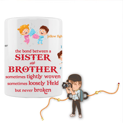 Photographer Bhai  Rakhi For Brother With Mug