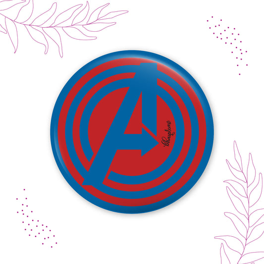 Avengers Round Fridge Magnet