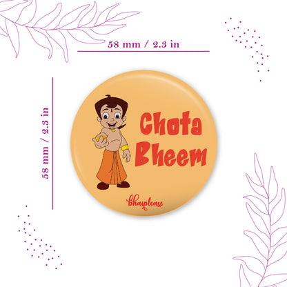 Chota Bheem Round Fridge Magnet