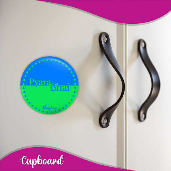 Pyara Bhai Round Fridge Magnet
