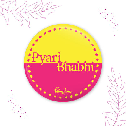 Pyari Bhabhi Round Fridge Magnet