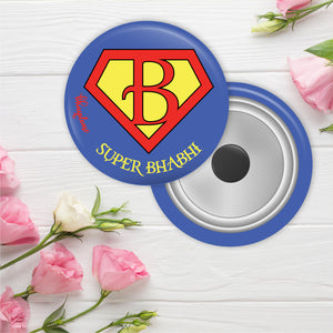 Superwomen Bhabhi Round Fridge Magnet