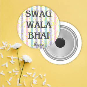 Swag wala bhai Round Fridge Magnet