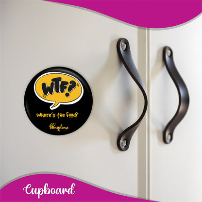 WTF Where is The Food Fridge Magnet