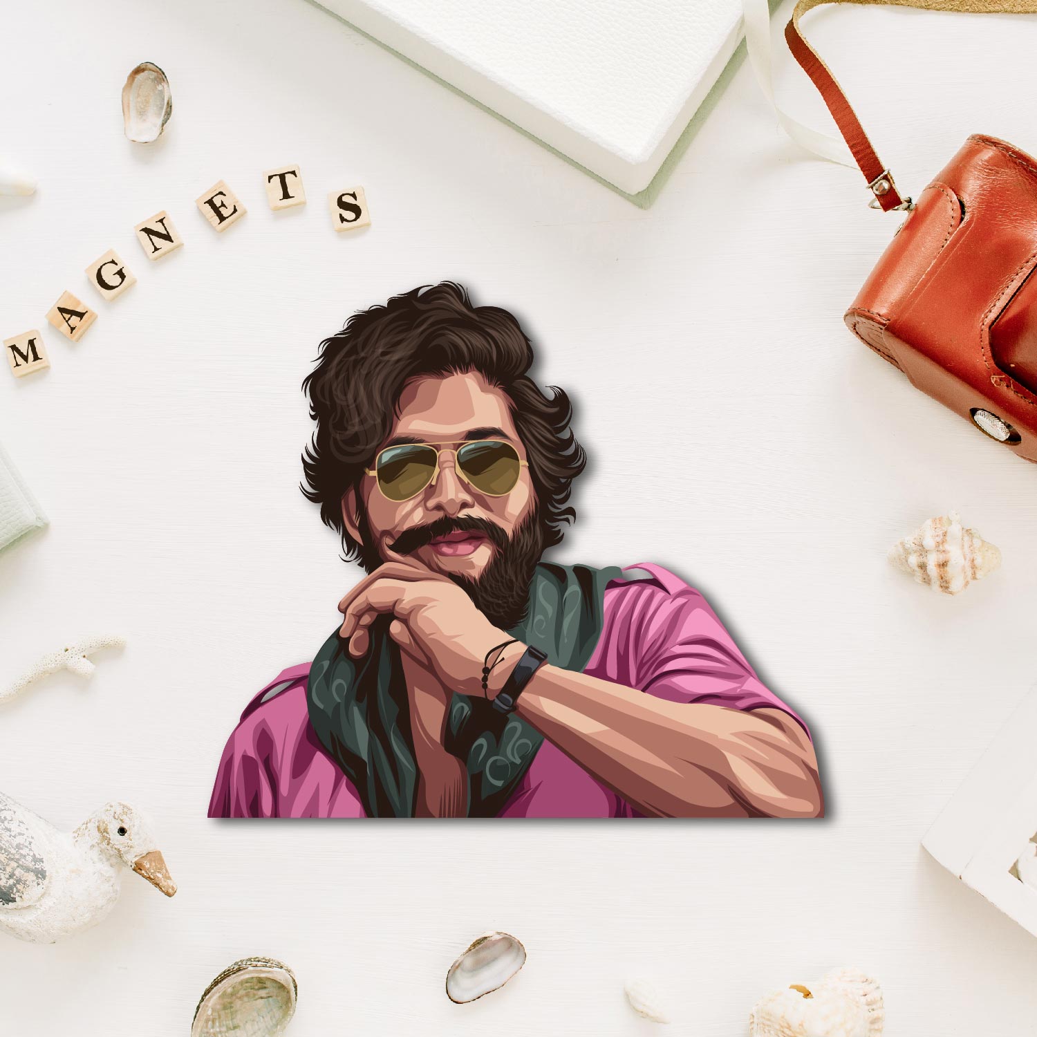 allu-arjun-telugu-actor-fridge-magnet-front-view