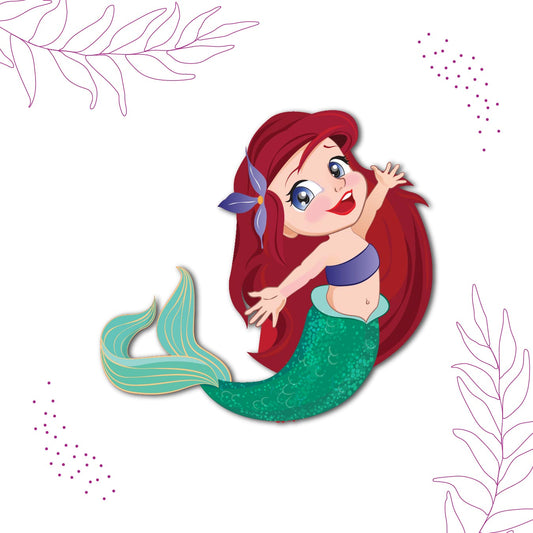 ariel-disney-princess-magnet-on-refrigerator