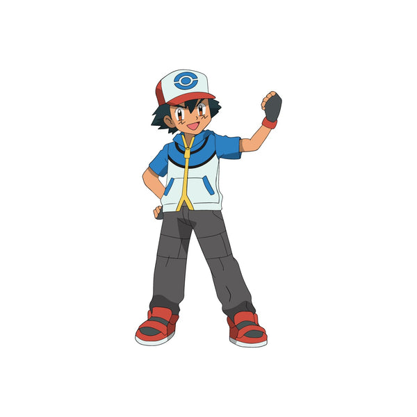 Ash ketchum Wooden Fridge Magnet