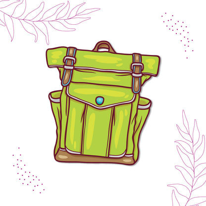 Bag design fridge magnet India