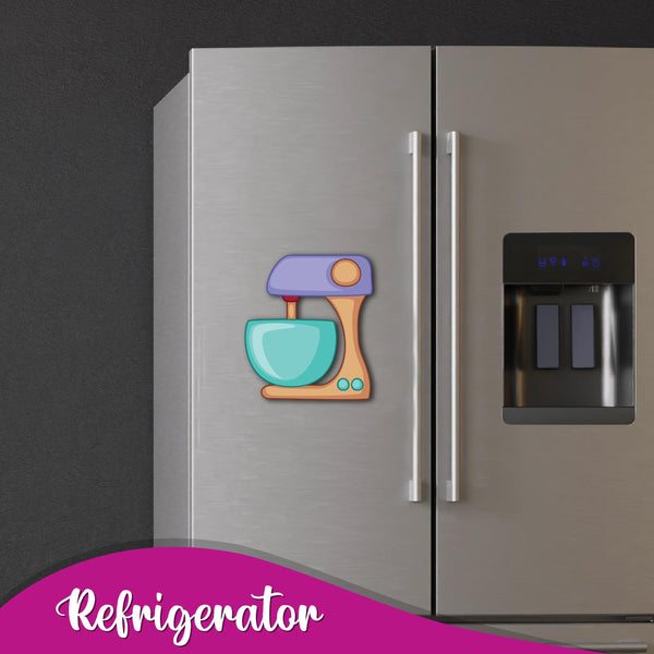 Baking Mixer Wooden Fridge Magnet