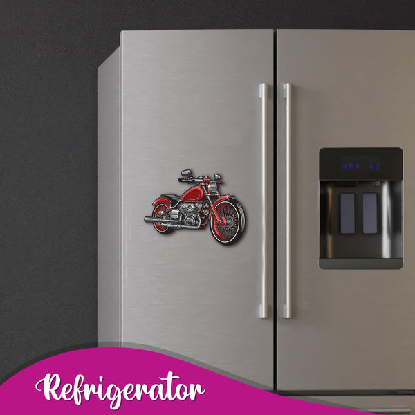 Bike  Wooden Fridge Magnet