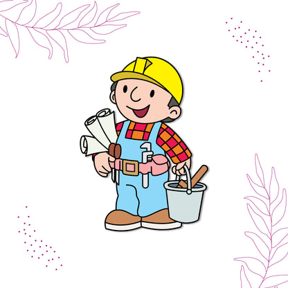 bob-the-builder-kids-show-magnet-on-refrigerator