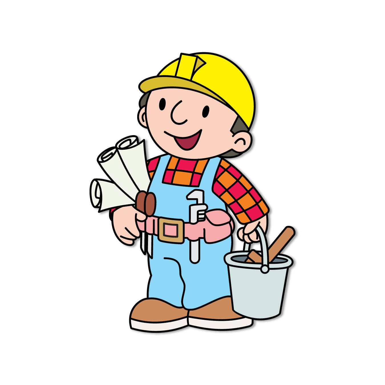 high-quality-bob-the-builder-fridge-magnet-angle-view