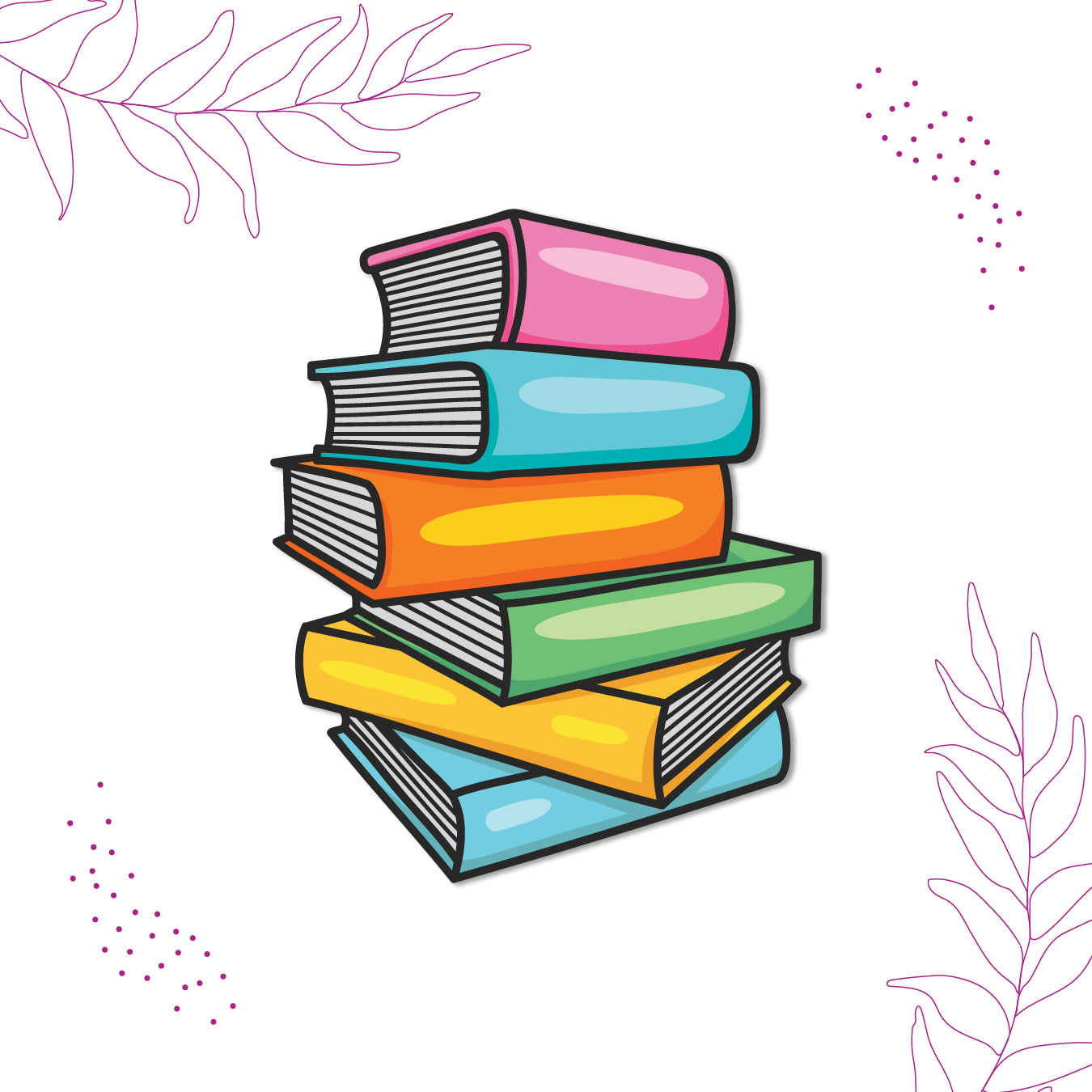 Book design fridge magnet India