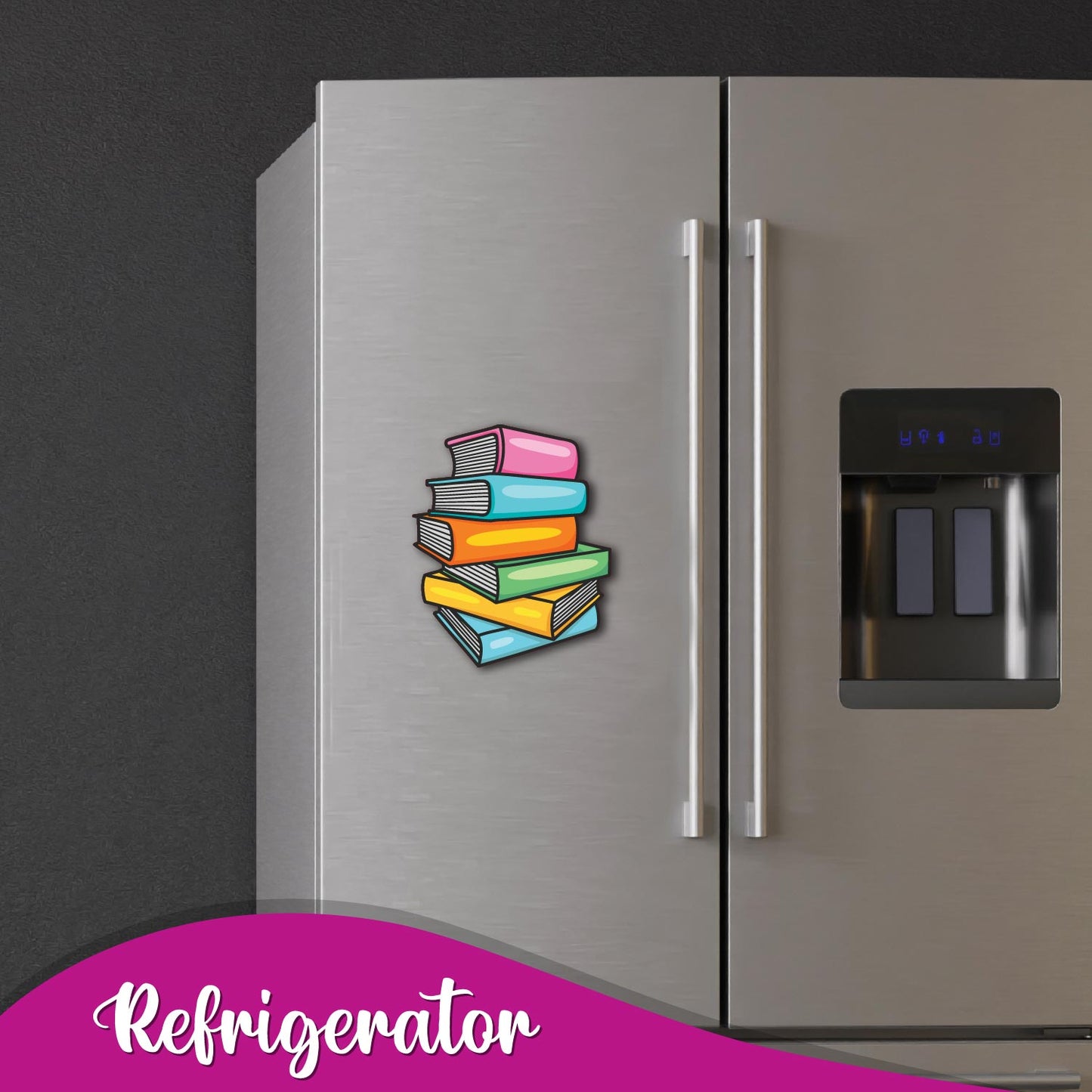 quirky Book collectible fridge magnet