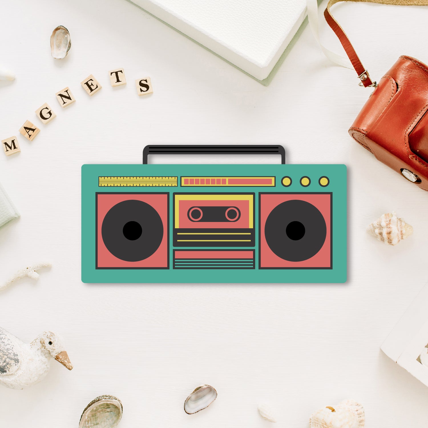 Boom Box fridge magnet quirky decor