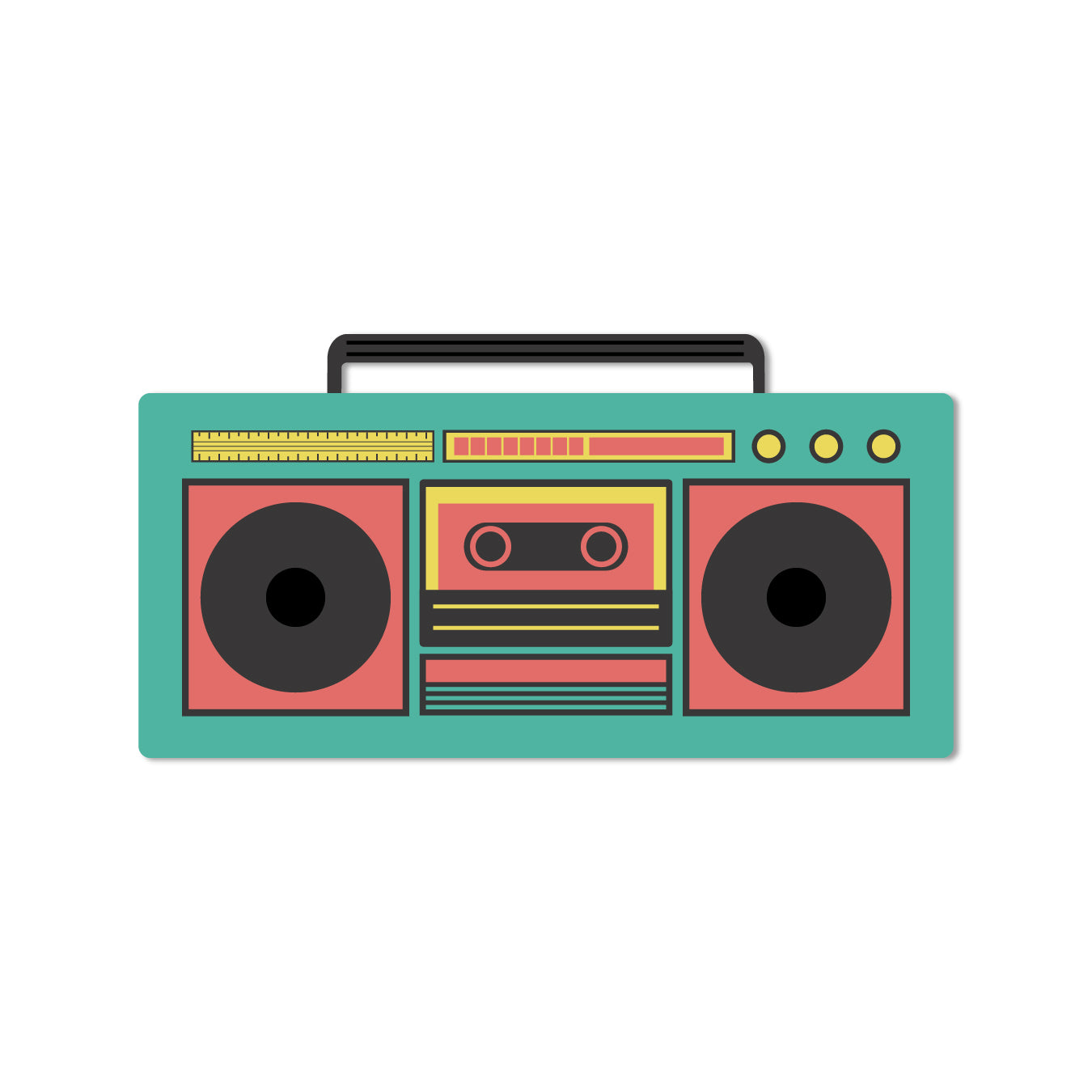 Boom Box themed quirky fridge magnet India