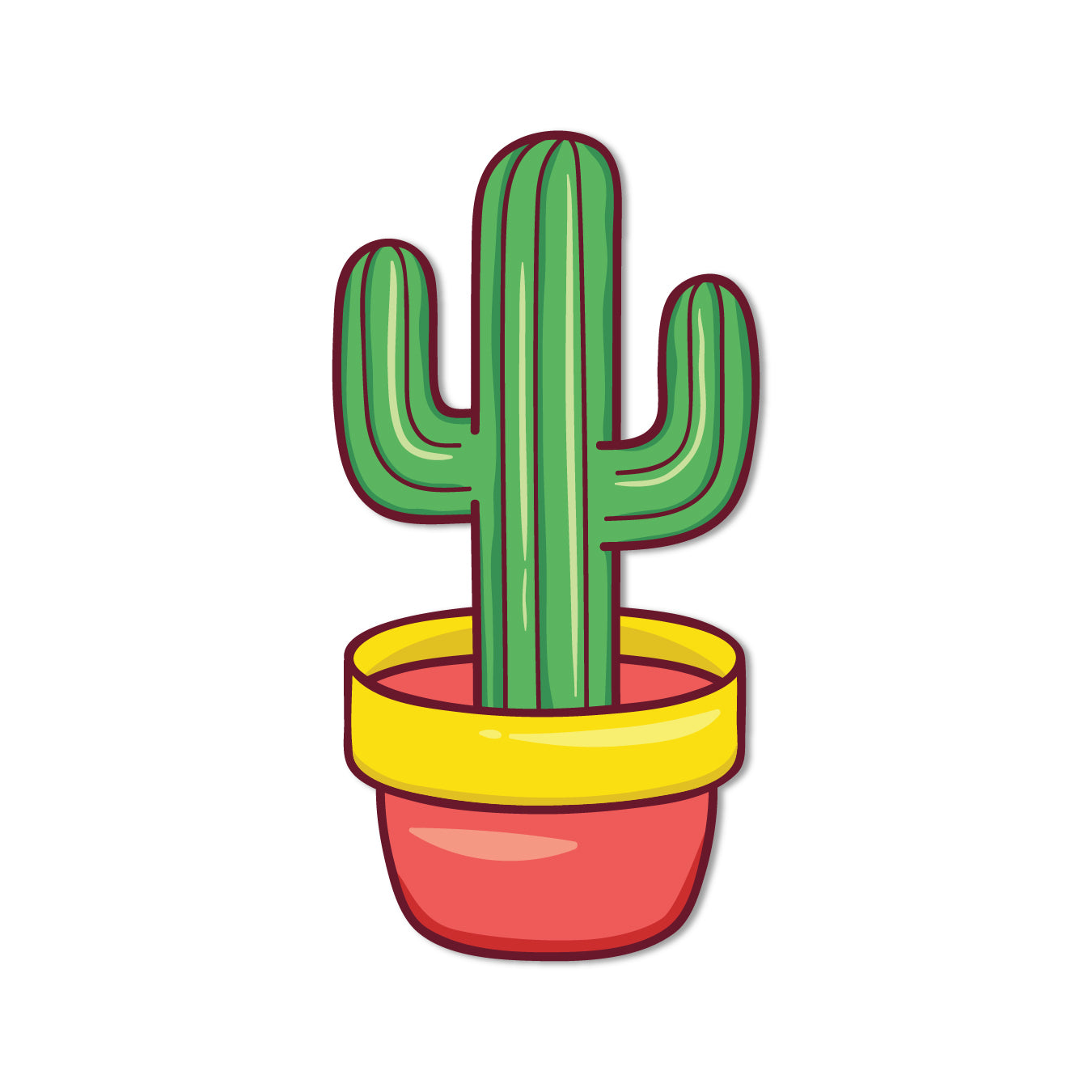 Cactus themed quirky fridge magnet India