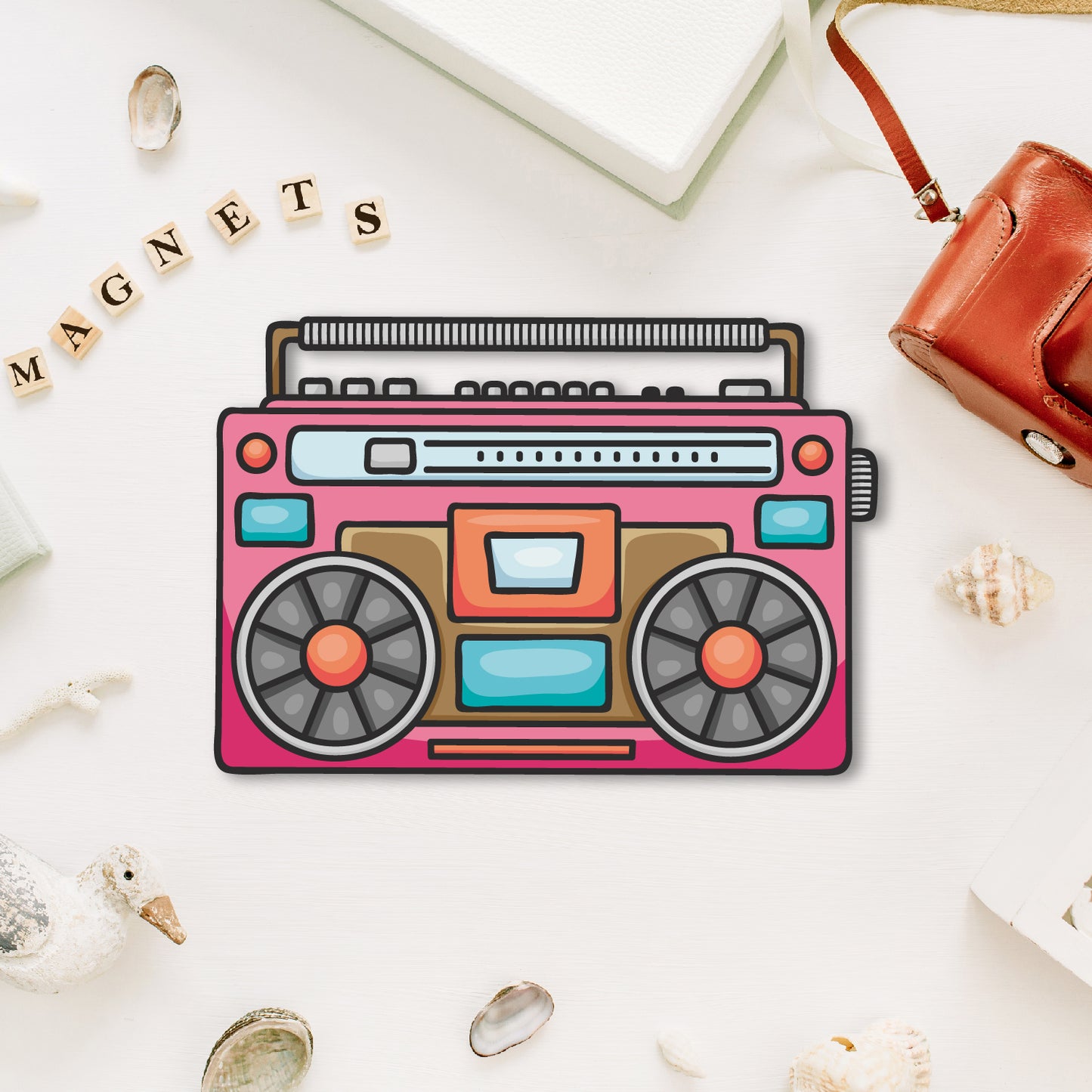 Cassette Player fridge magnet quirky decor