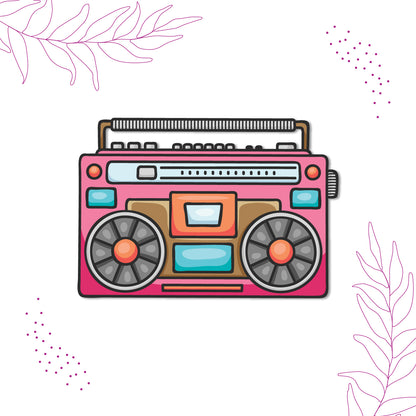 Cassette Player design fridge magnet India