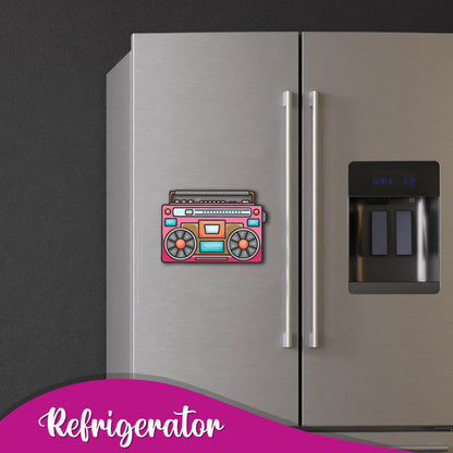 quirky Cassette Player collectible fridge magnet