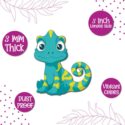 Chameleon fridge magnet – quirky and decorative kitchen accessory