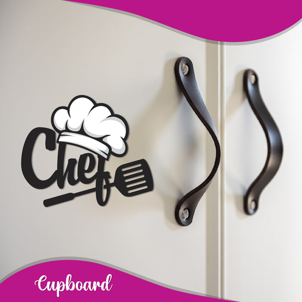 Chef Wooden Fridge Magnet
