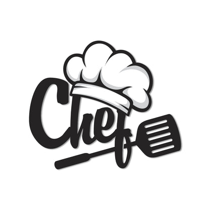 Chef Wooden Fridge Magnet