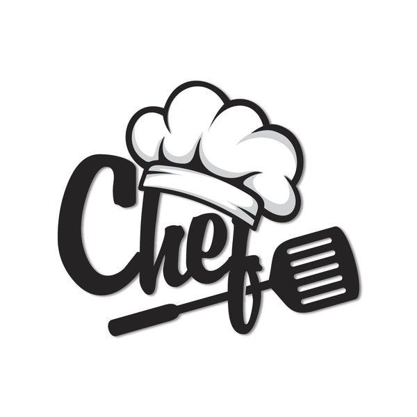 Chef Wooden Fridge Magnet