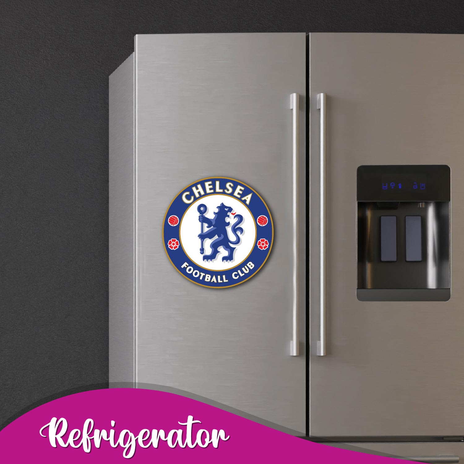 Chelsea Fridge Magnet | Football Club Collectible Kitchen Decor