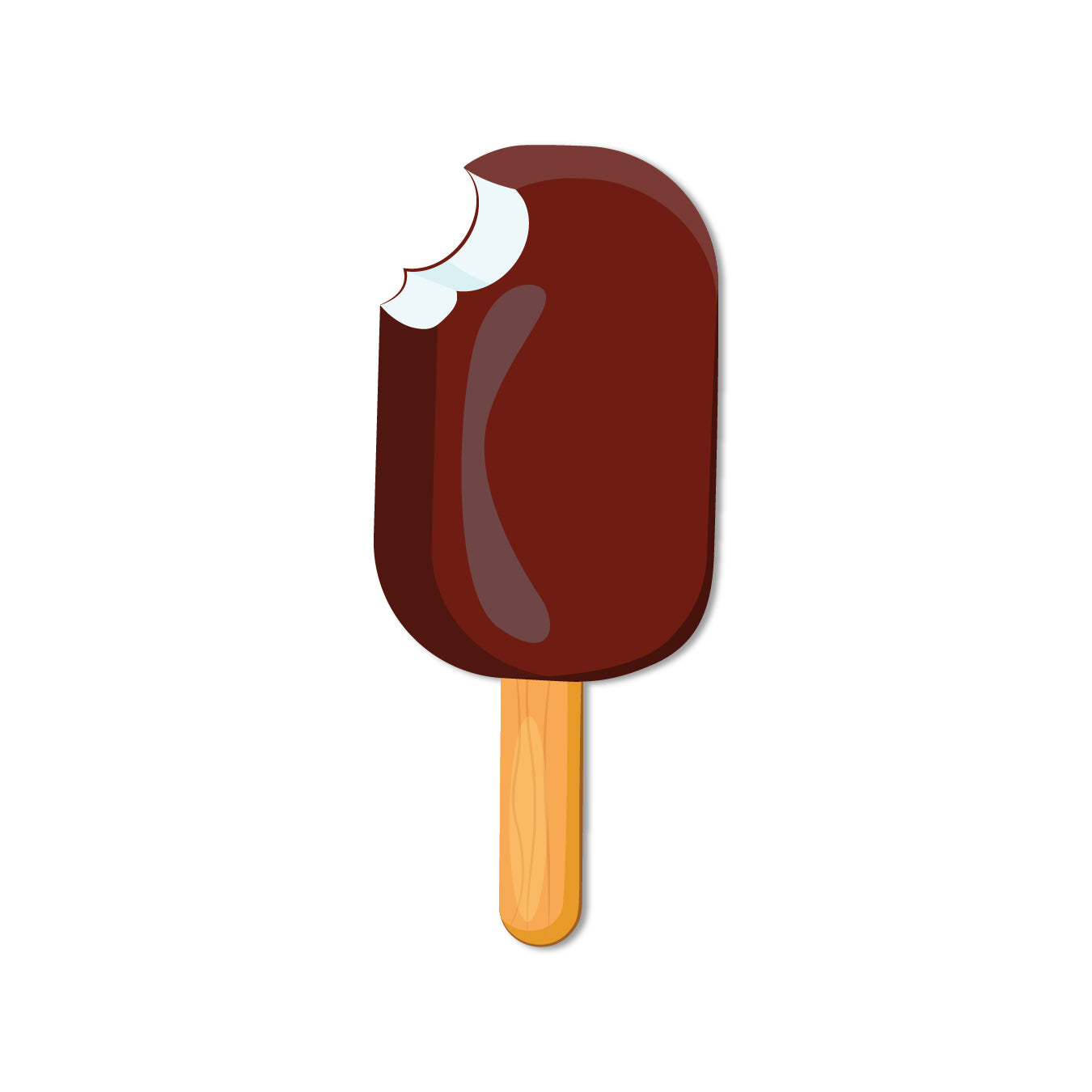 Chocolate scoop fridge magnet gift