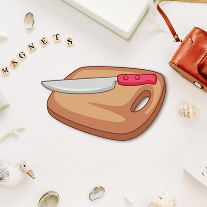 Chopping Board Wooden Fridge Magnet