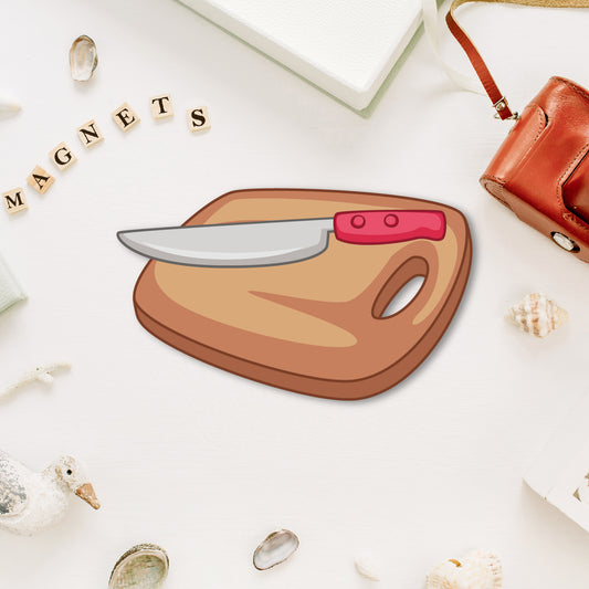 Chopping Board Wooden Fridge Magnet
