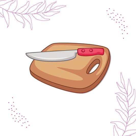 Chopping Board Wooden Fridge Magnet