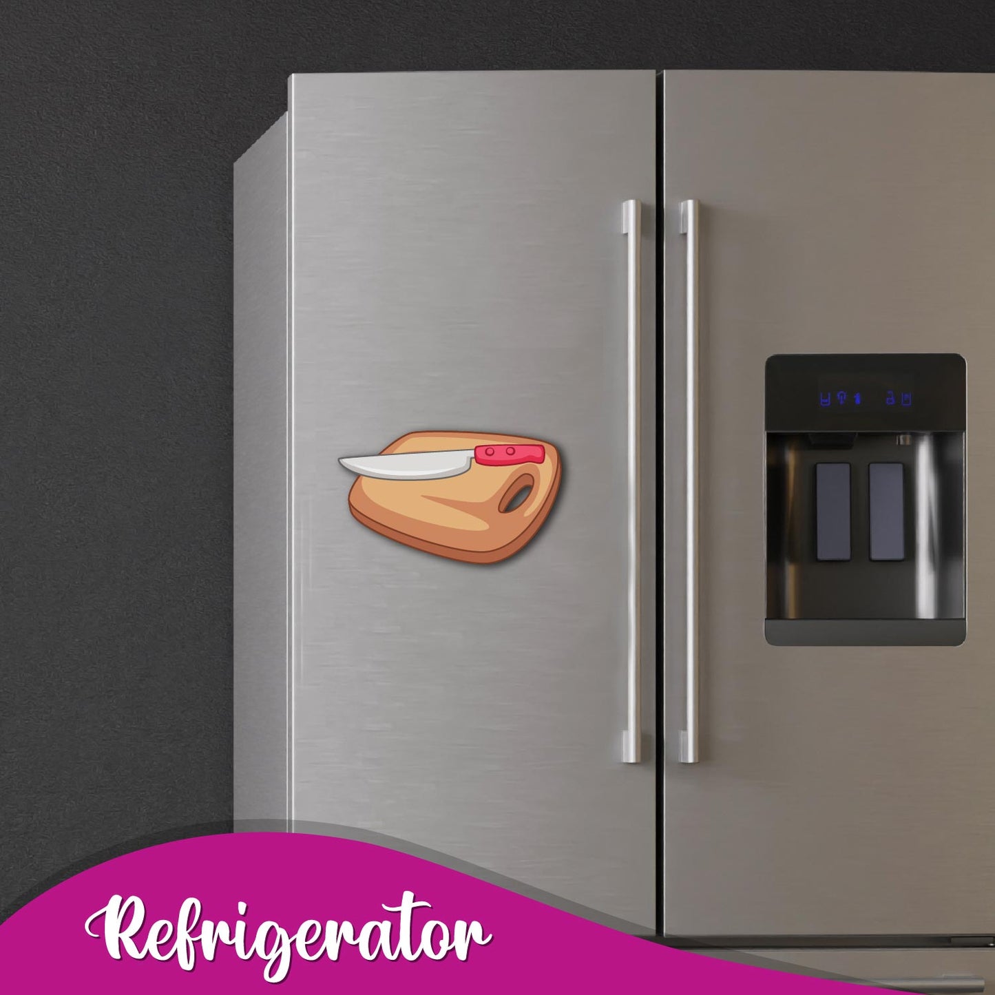 Chopping Board Wooden Fridge Magnet