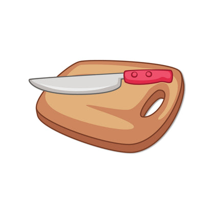 Chopping Board Wooden Fridge Magnet