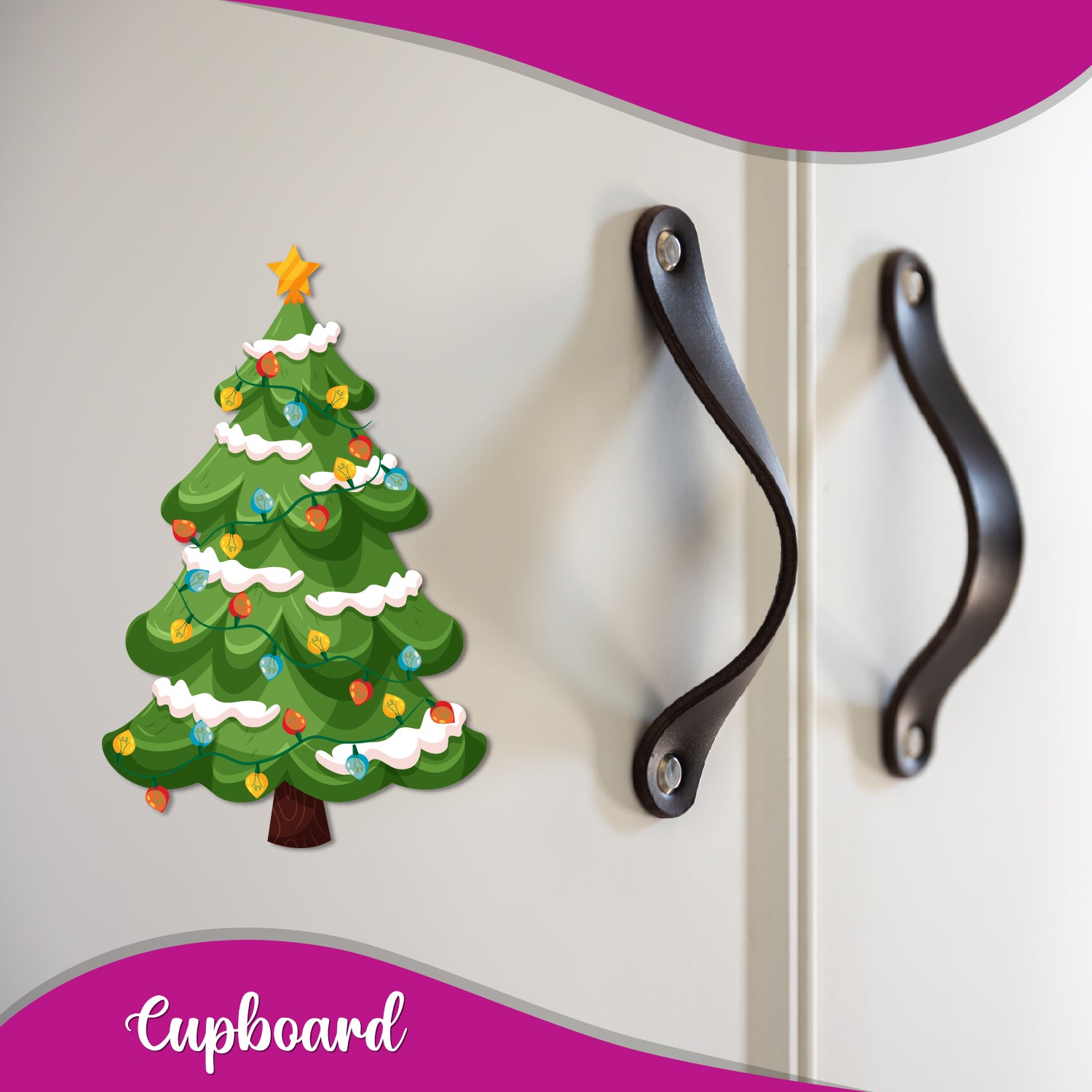 Unique christmas tree fridge magnet magnet for seasonal home decoration