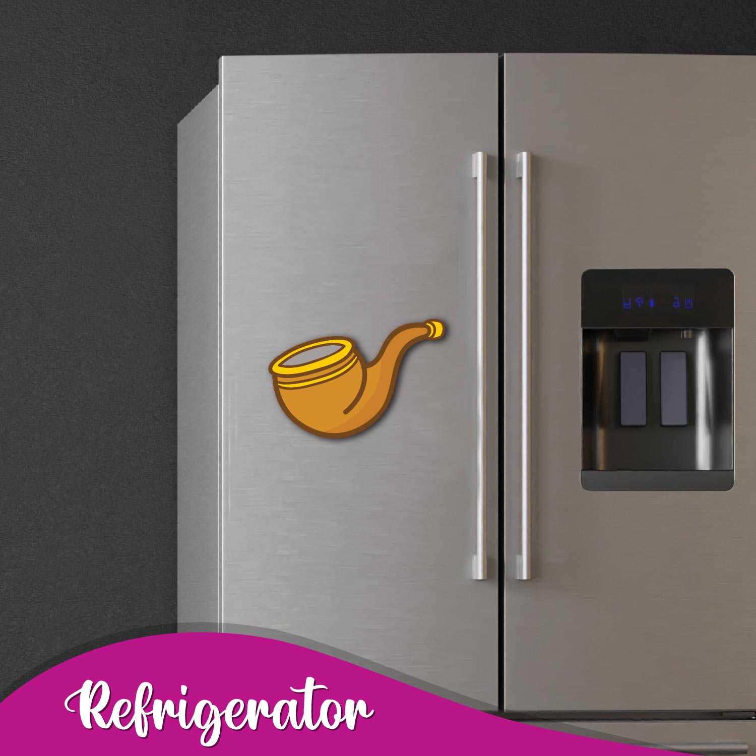 quirky Cigar collectible fridge magnet