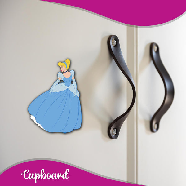 Cinderella Wooden Fridge Magnet