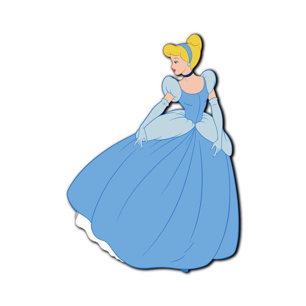 Cinderella Wooden Fridge Magnet