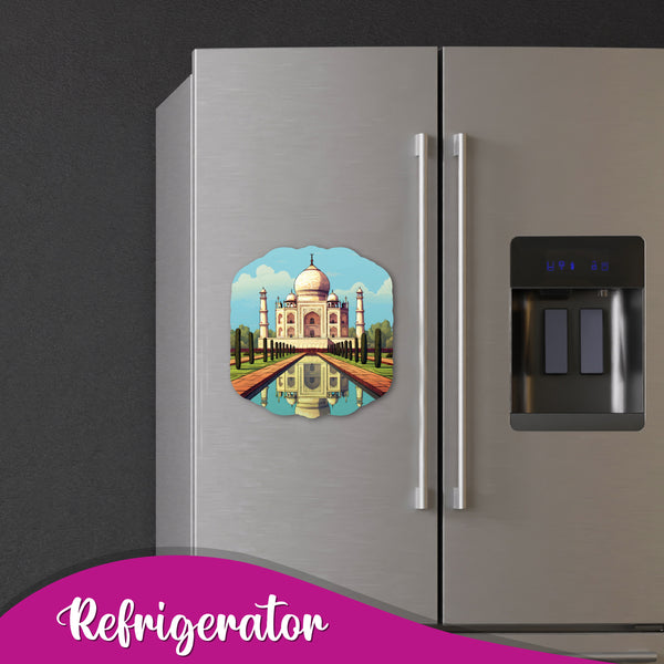 Agra Wooden Fridge Magnet